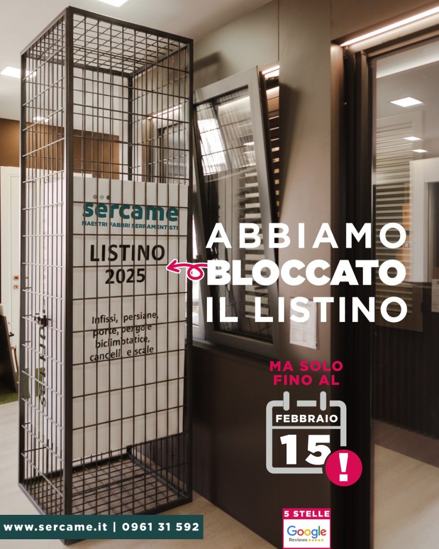 Listino bloccato